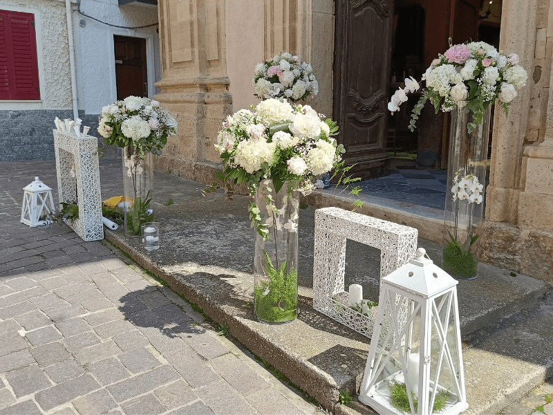 Allestimento esterno chiesa